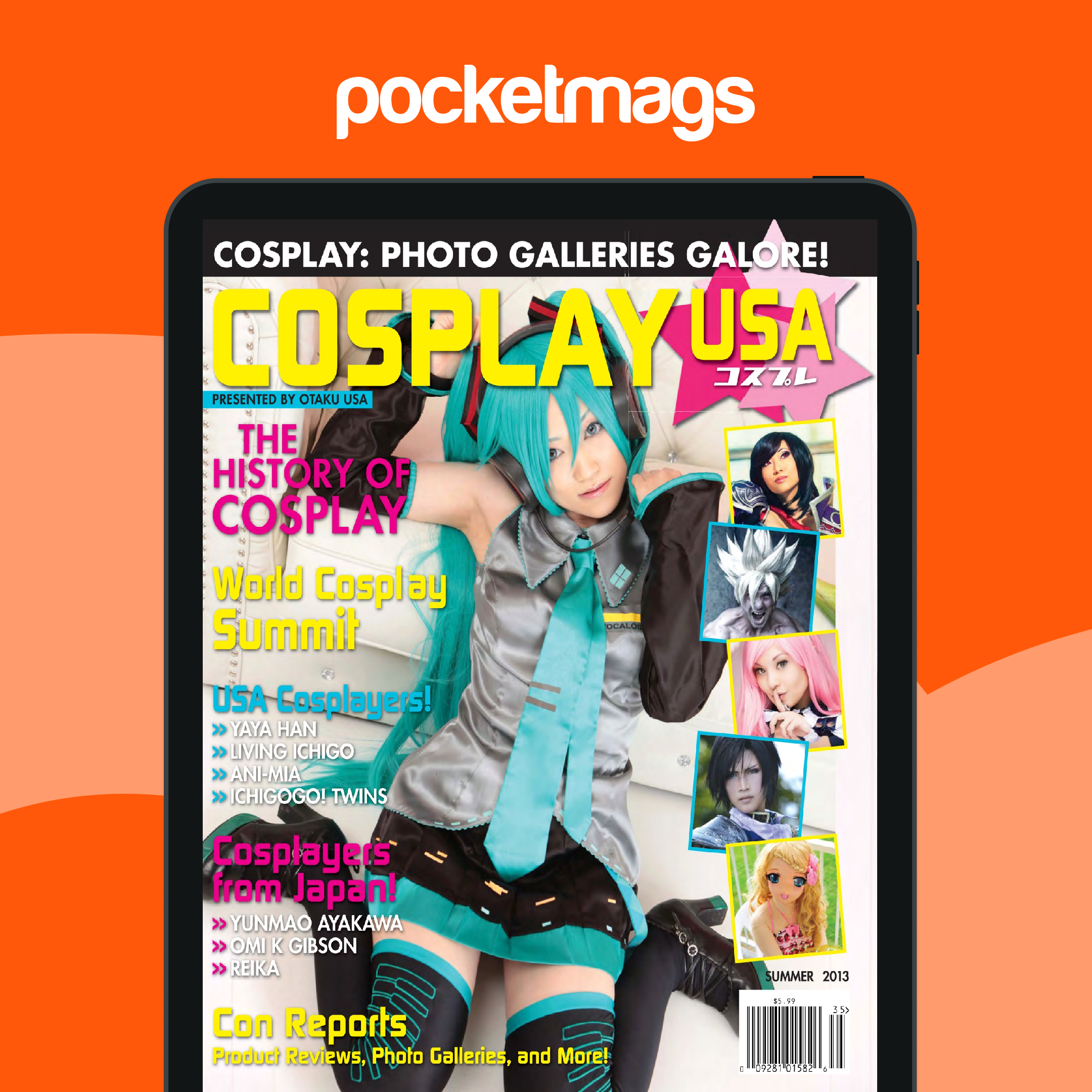 英語版 アニメ雑誌 OTAKU USA April 2013 Otaku Magazine - Otaku USA Anime! Special Issue