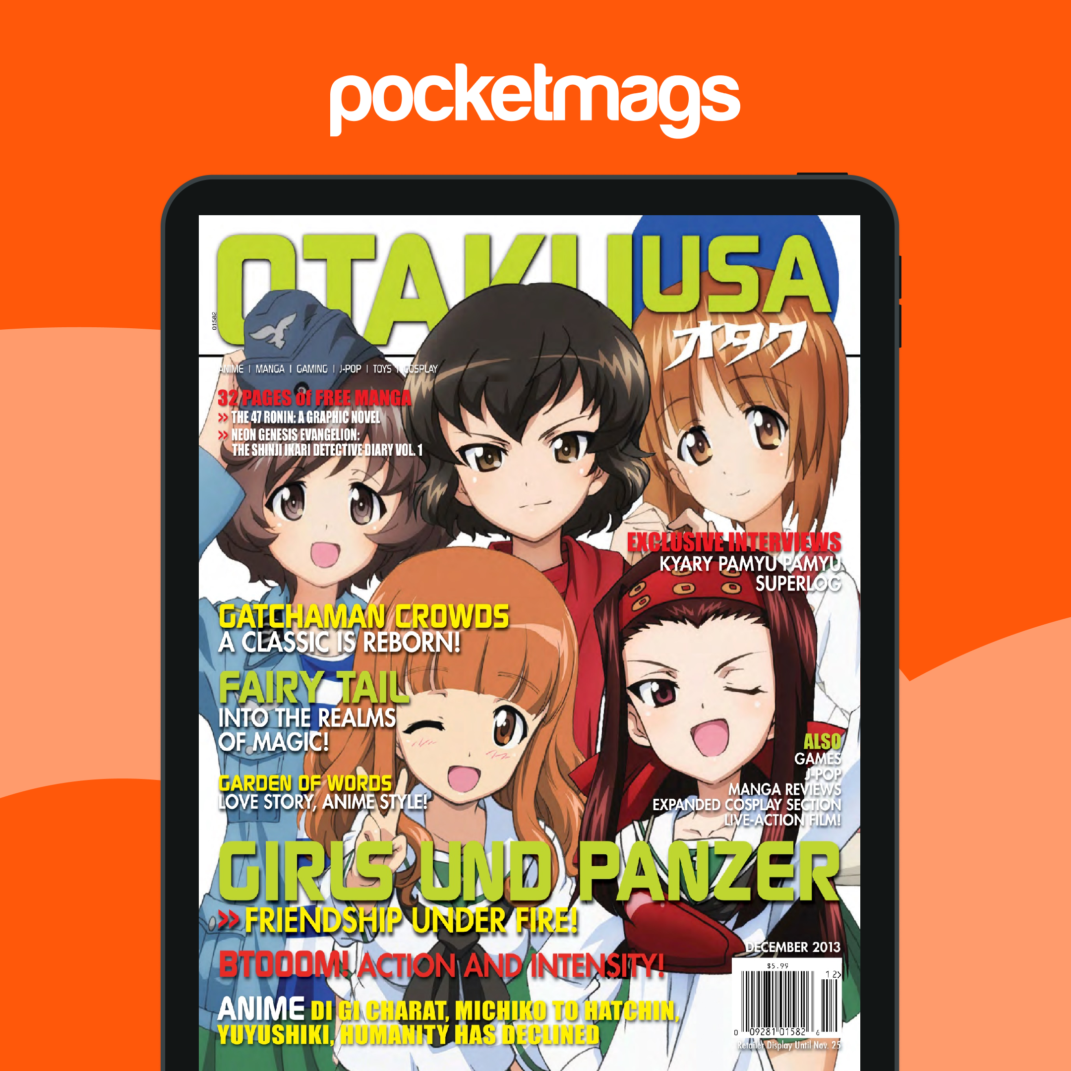 Otaku Magazine - December 2013 Back Issue