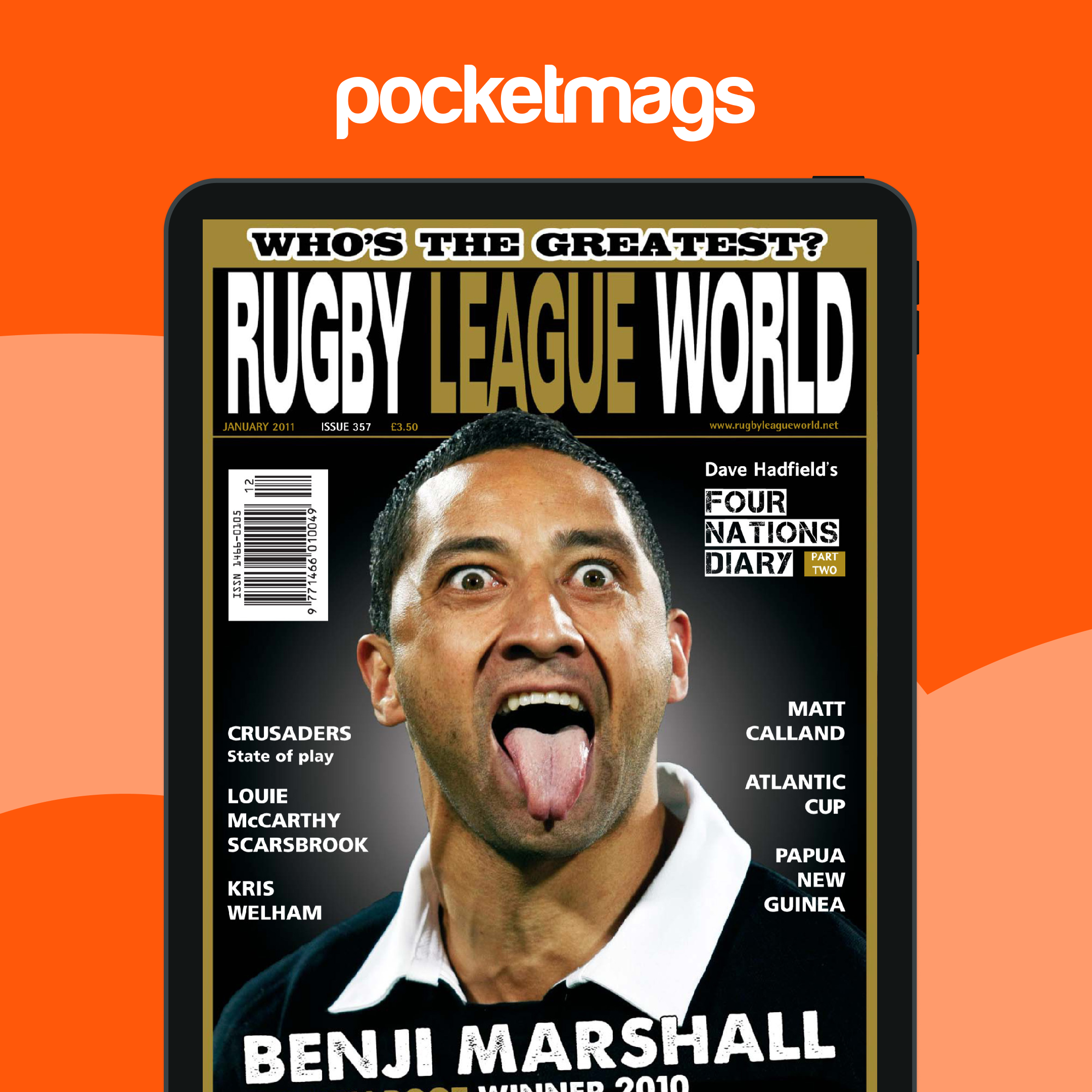 Rugby League World Magazine - 357 Back Issue
