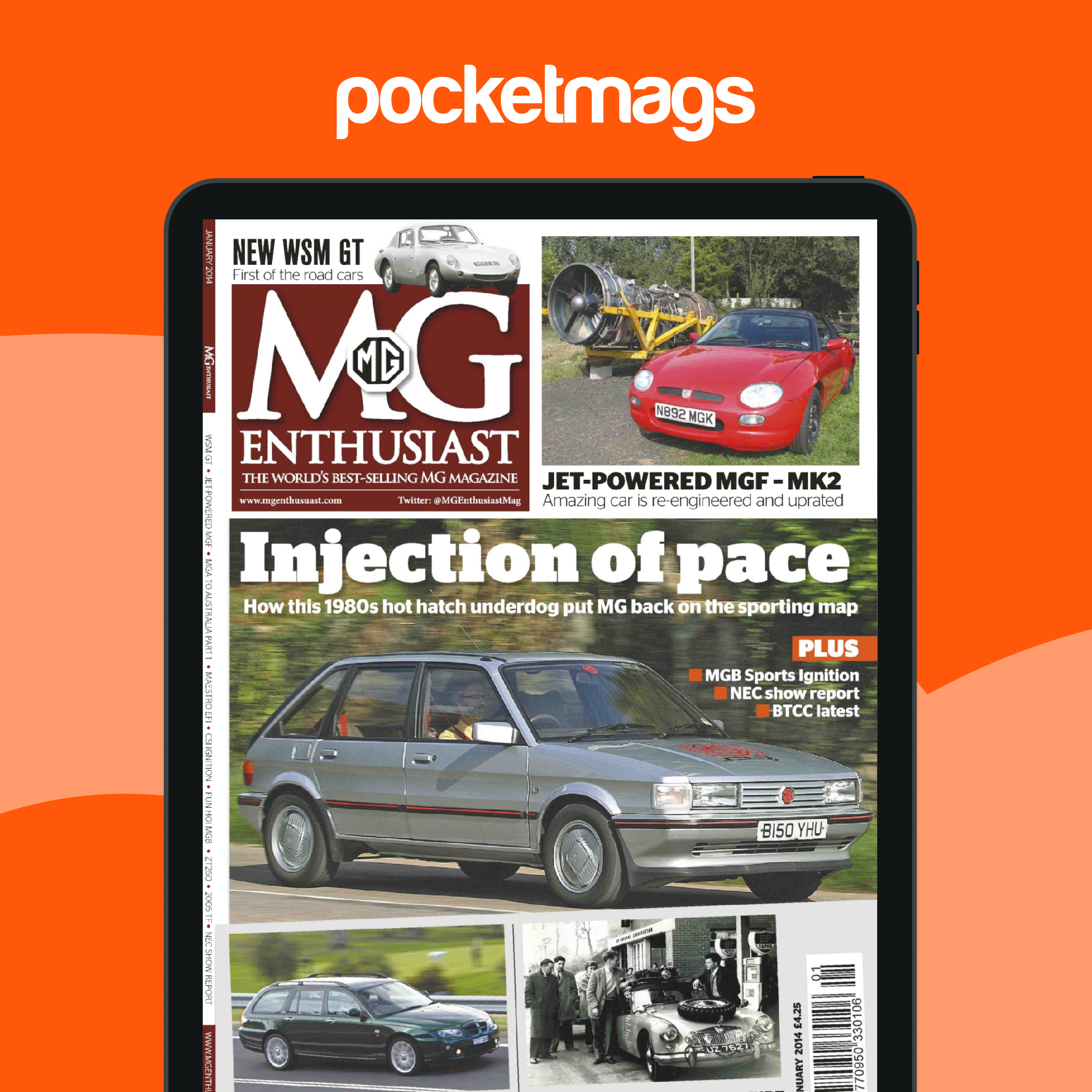 Magazine Injection MG Enthusiast Magazine - Injection of Pace Edición anterior