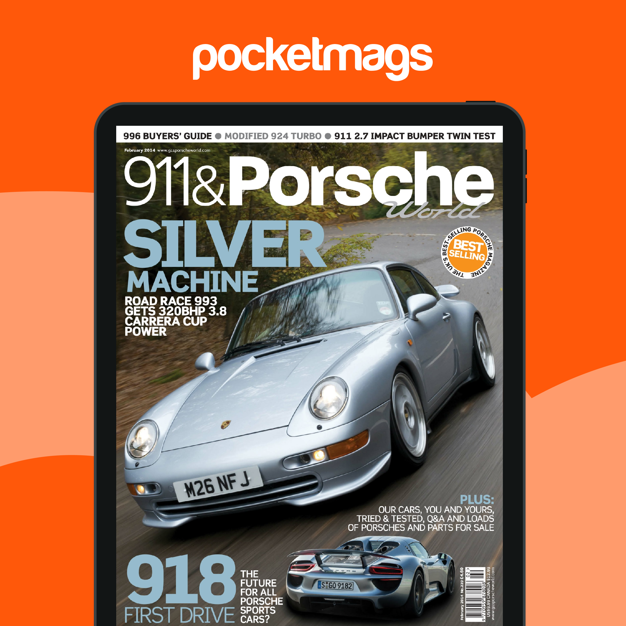 THE911&PORSCHE MAGAZINE NO.1〜32、34 911 & Porsche World Magazine - 911 & Porsche World issue 239 Back