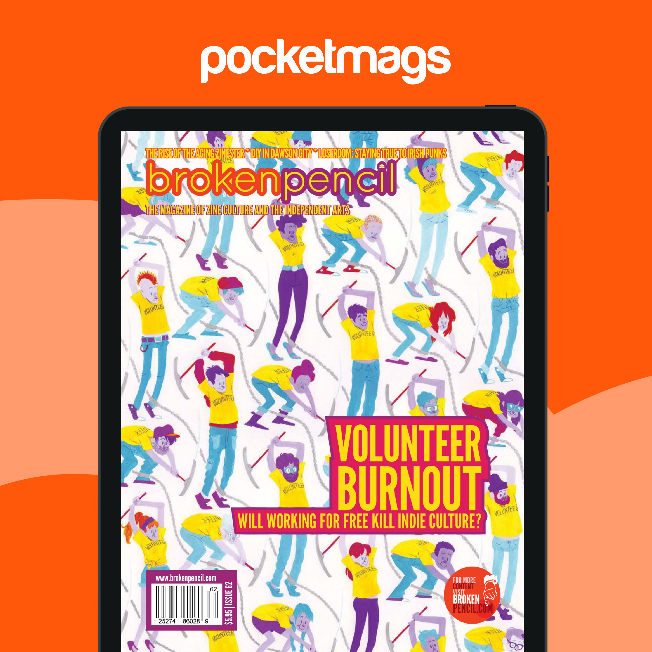 Broken Pencil Magazine - Issue 62 - Winter, Volunteer Burnout Edición ...