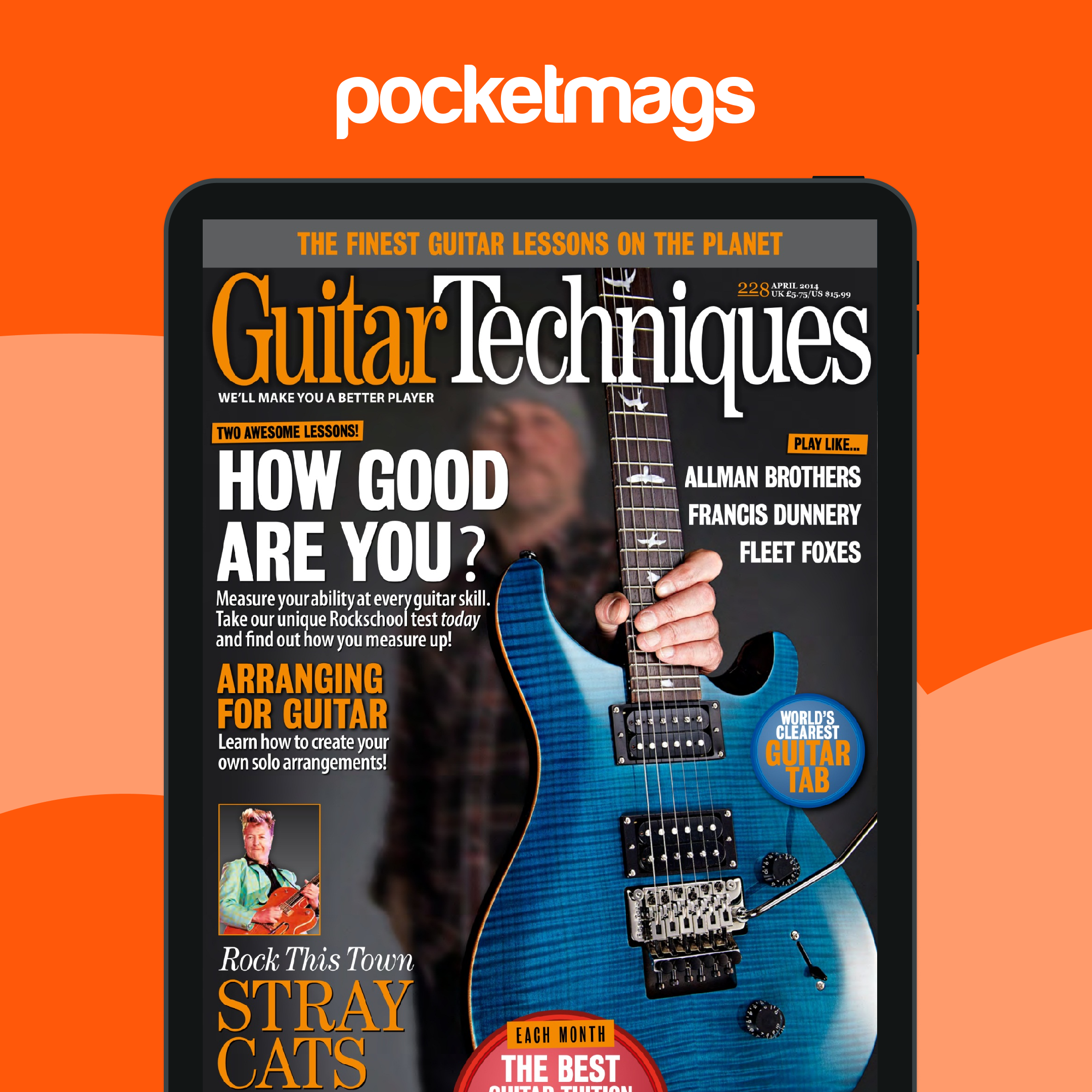 Guitar Techniques Magazine - April 2014 Back Issue