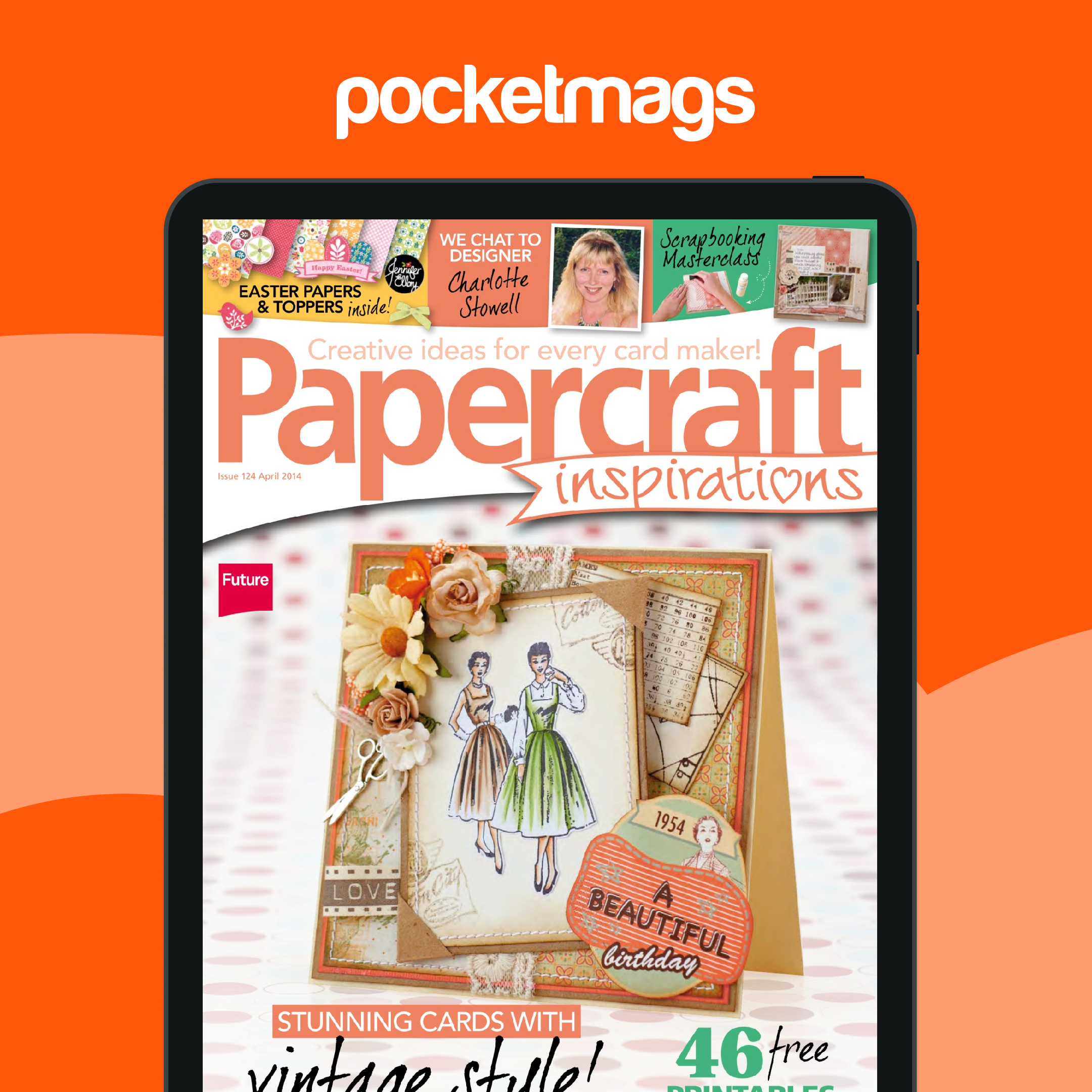 Papercraft Inspirations Magazine - April 2014 Edición anterior
