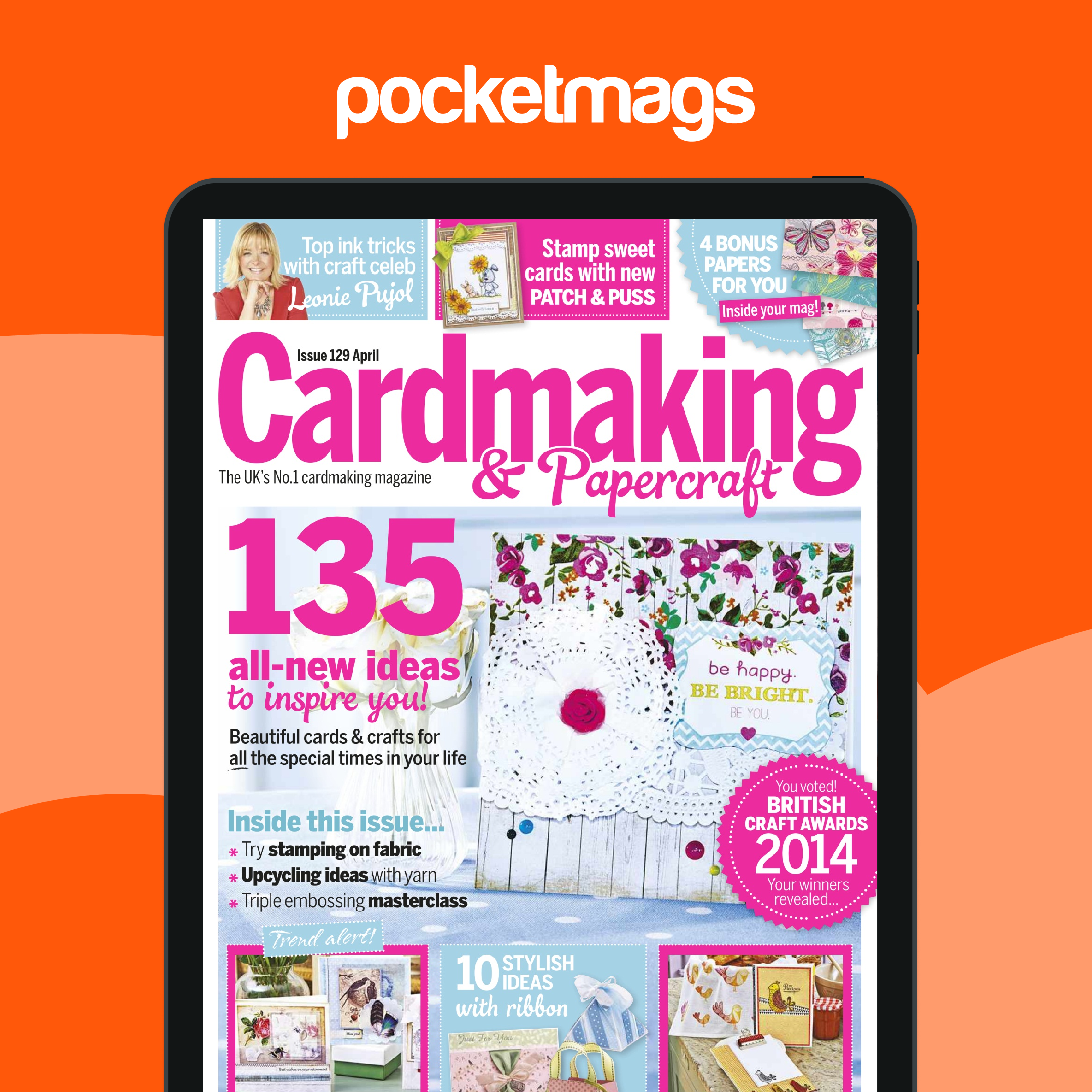 Cardmaking & Papercraft Magazine - April 2014 Retour à l'édition précédente
