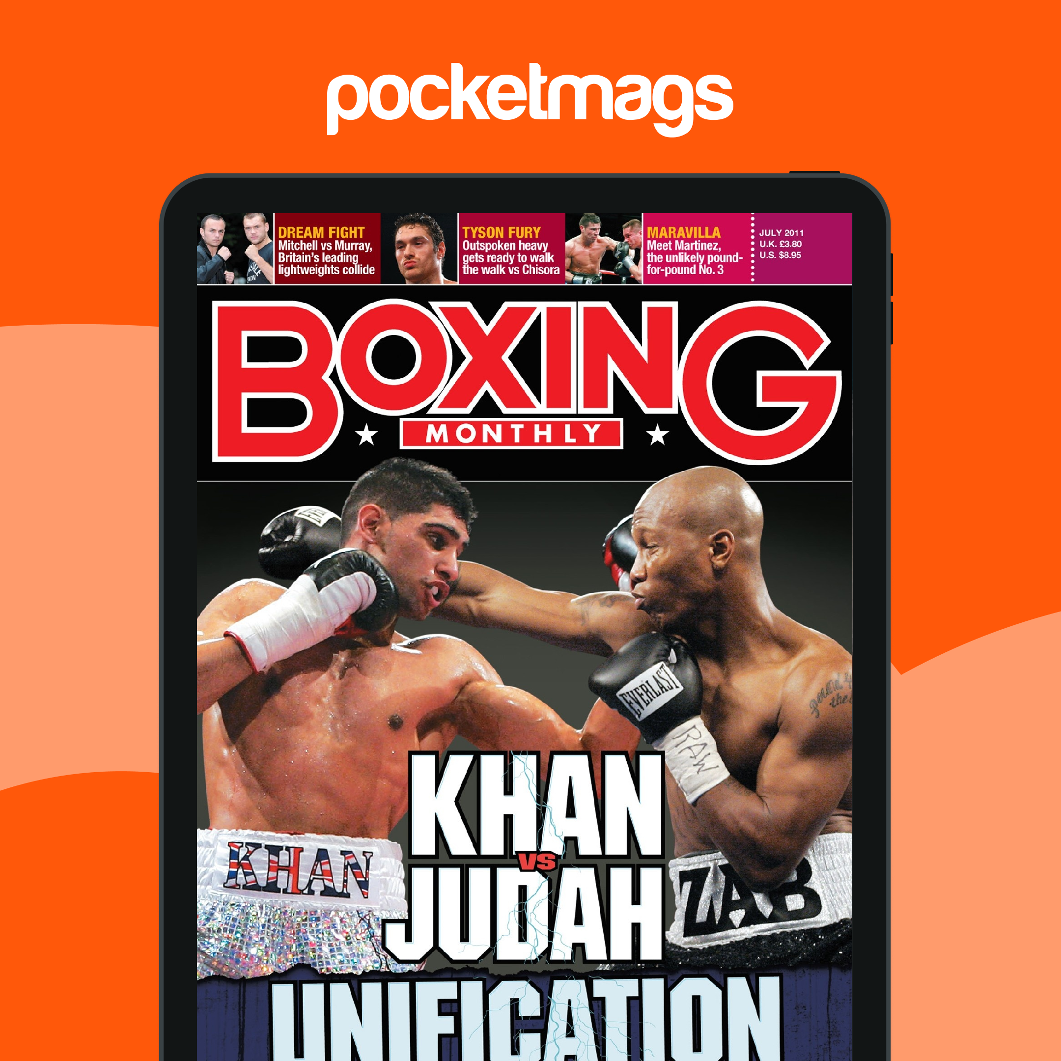 Boxing Monthly Magazine - Boxing Monthly July 2011 Back Issue