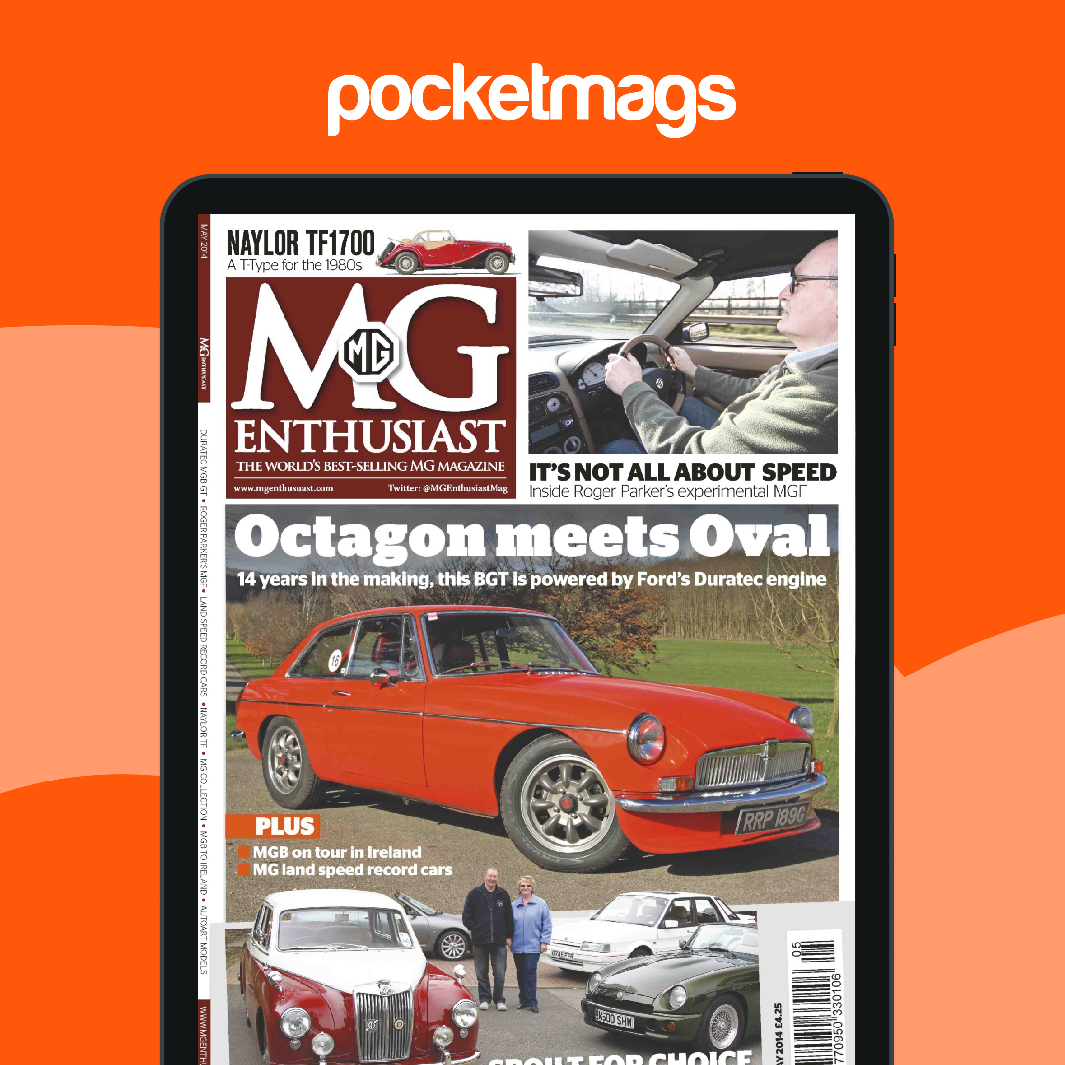 MG Enthusiast Magazine - Vol.44 No.5 Octagon meets Oval Edição anterior