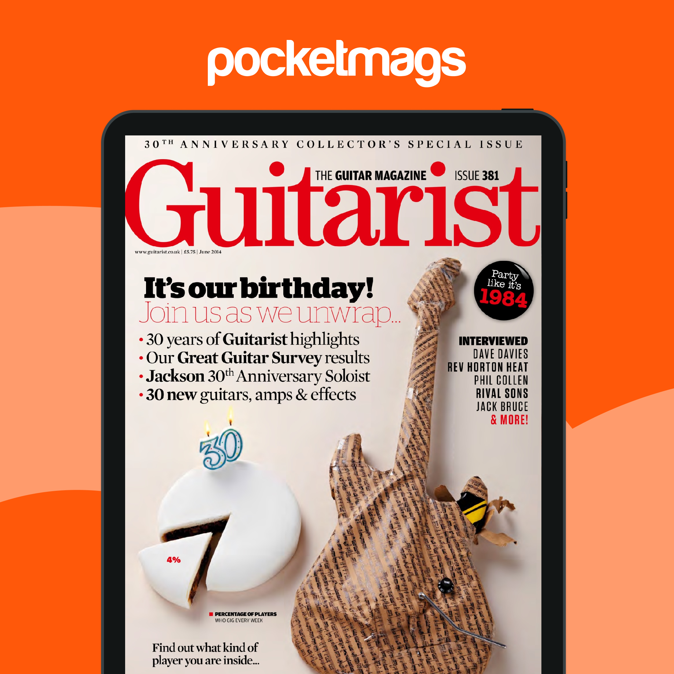 Guitarist Magazine - June 2014 Back Issue