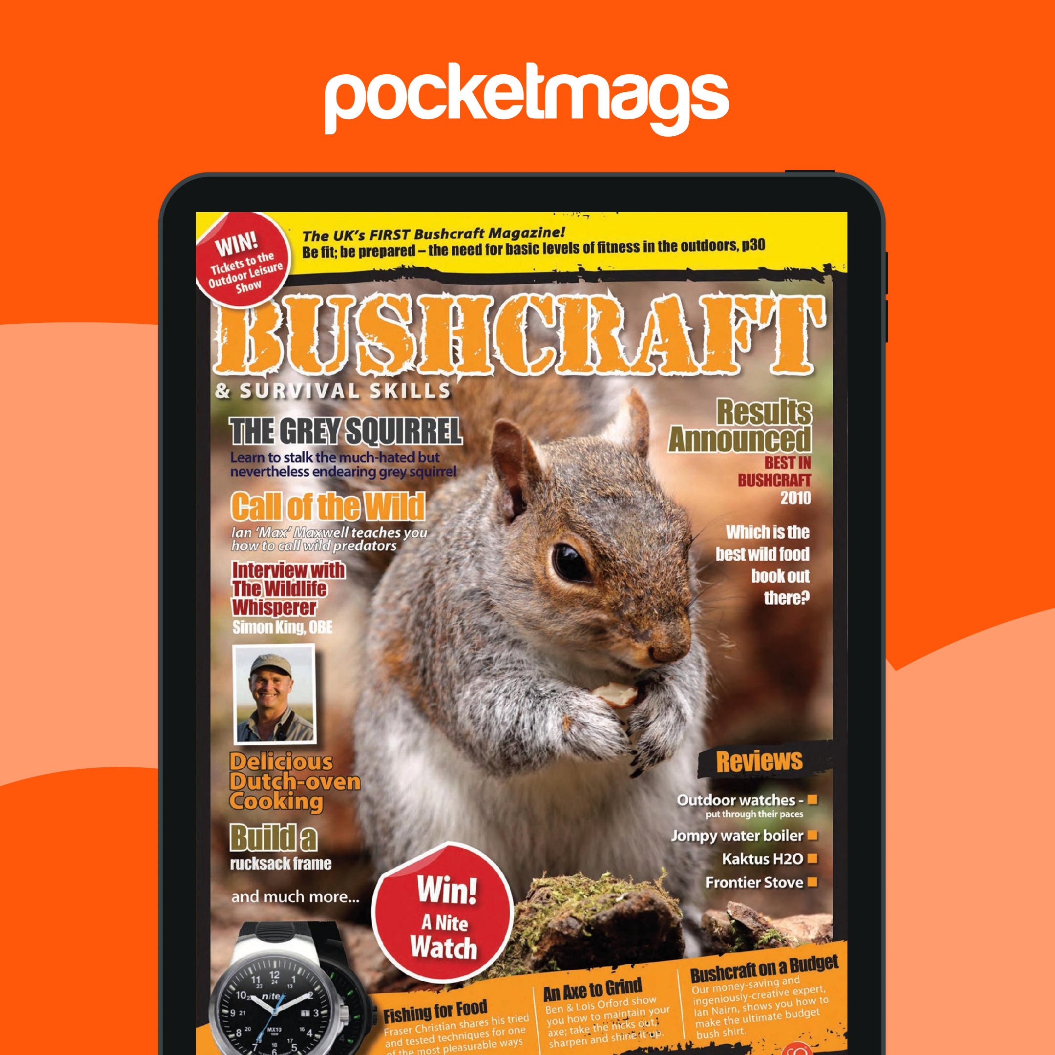 Bushcraft Survival Skills Magazine Issue 30 Back Issue