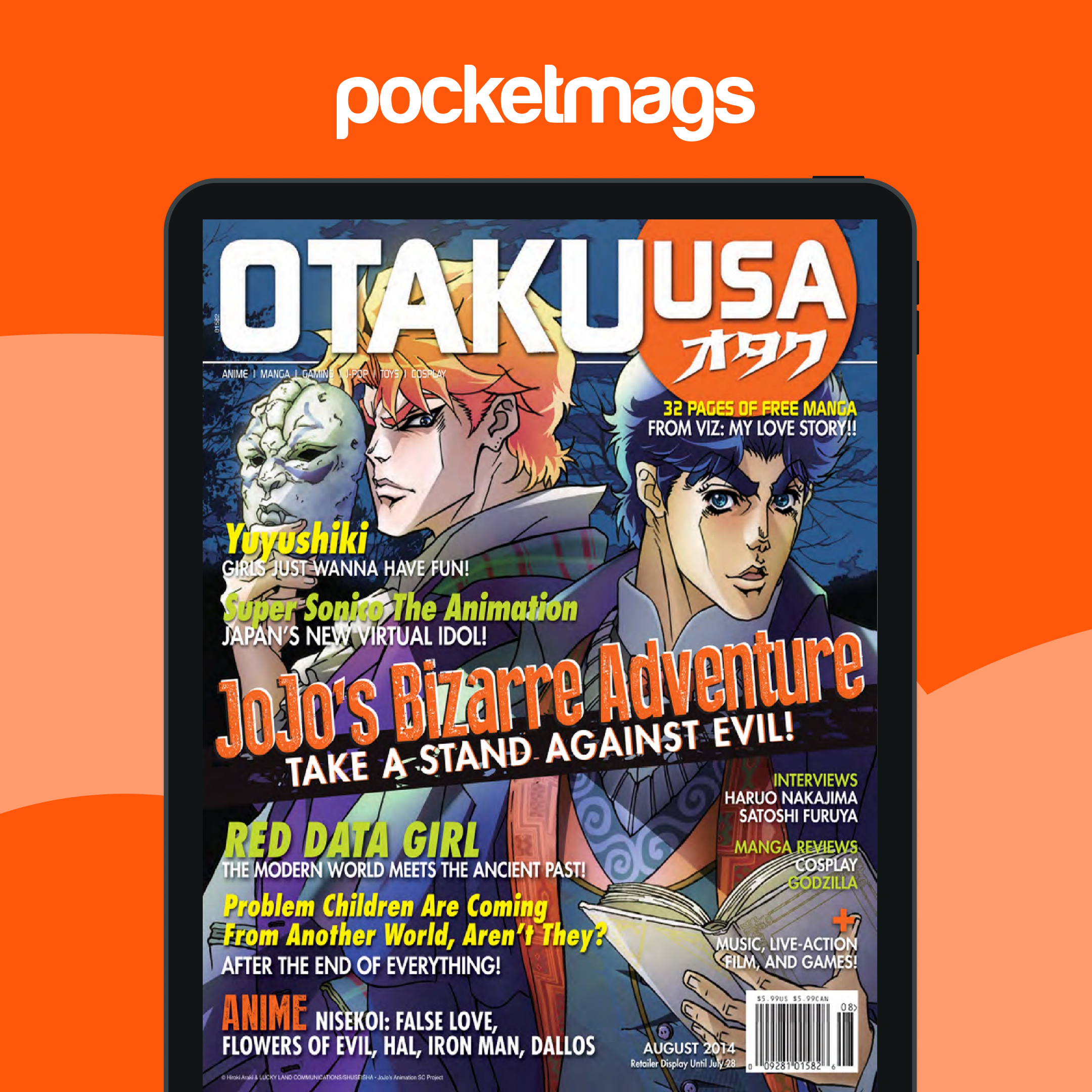 Otaku Magazine August 2014 Back Issue