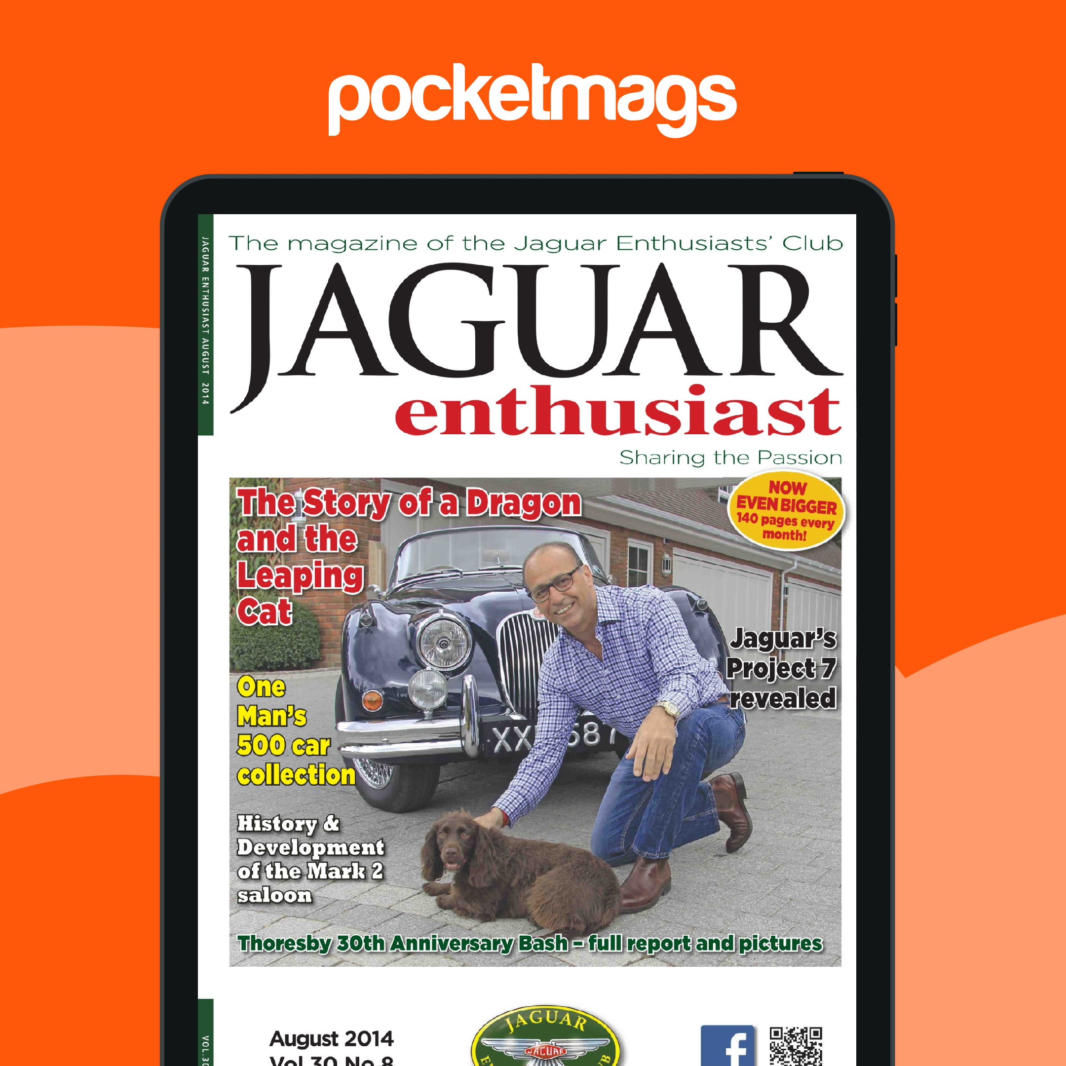 Magazine Jaguar Enthusiast Club – 30 Numéros Au Choix, Livraison Gratuite