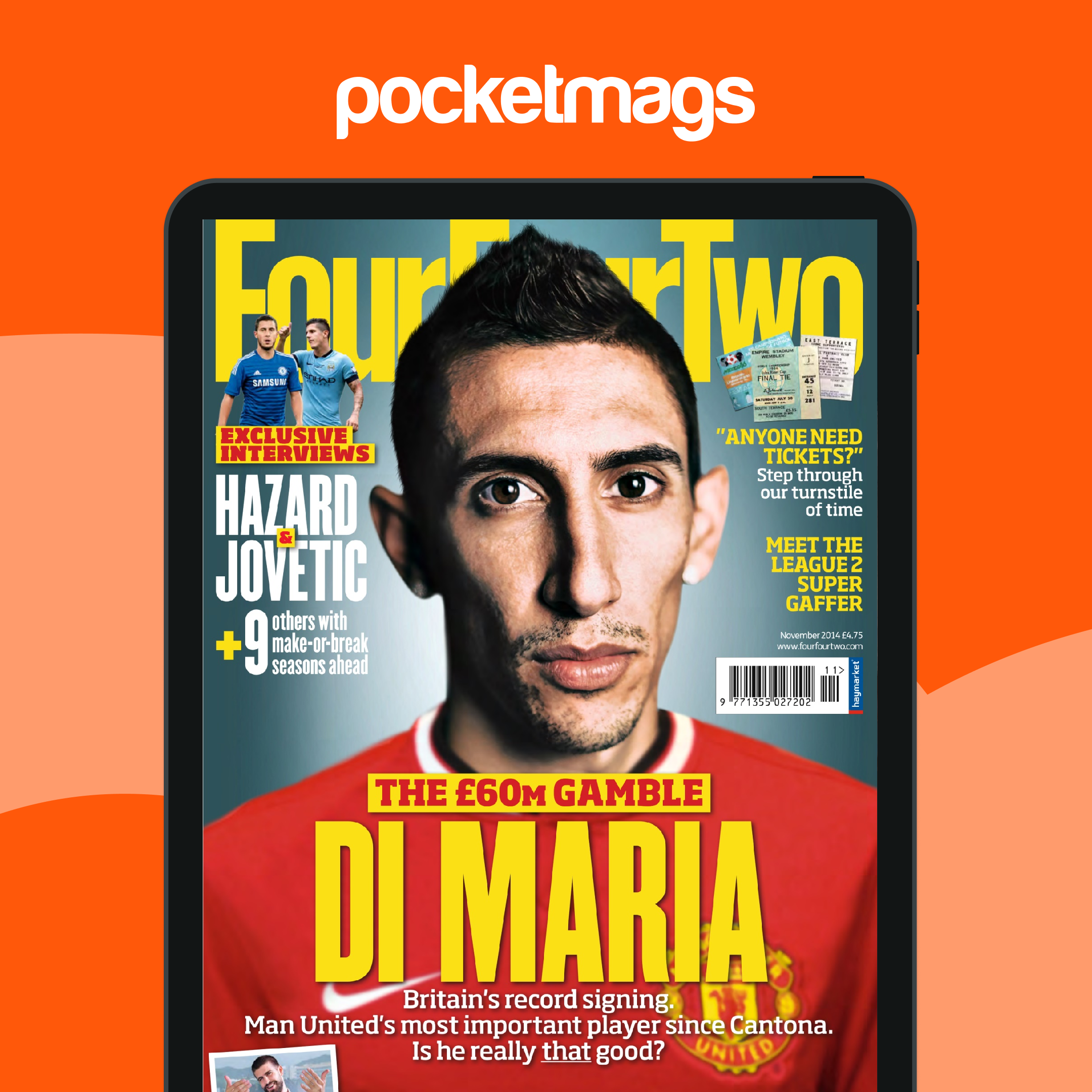 FourFourTwo Magazine - November 2014 Back Issue