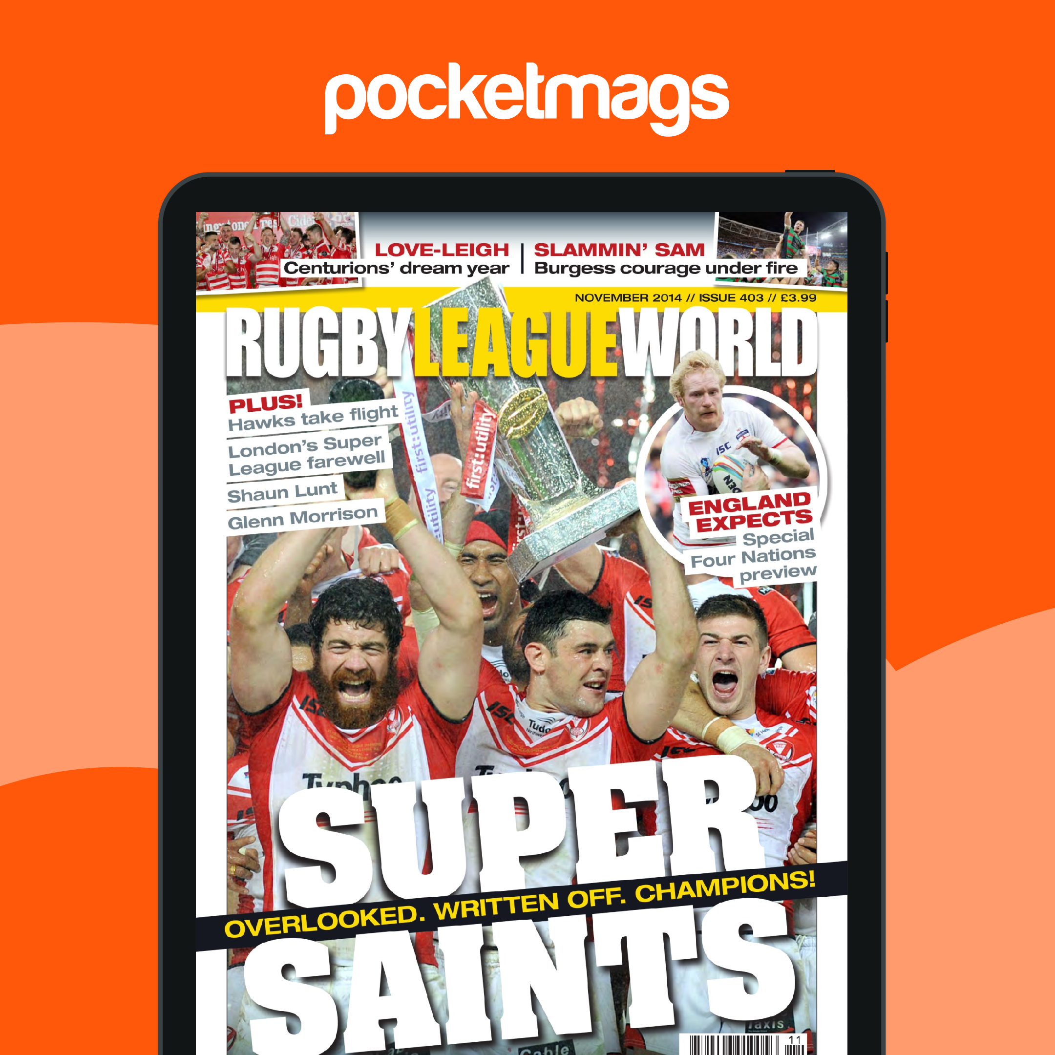 Rugby League World Magazine 403 Back Issue