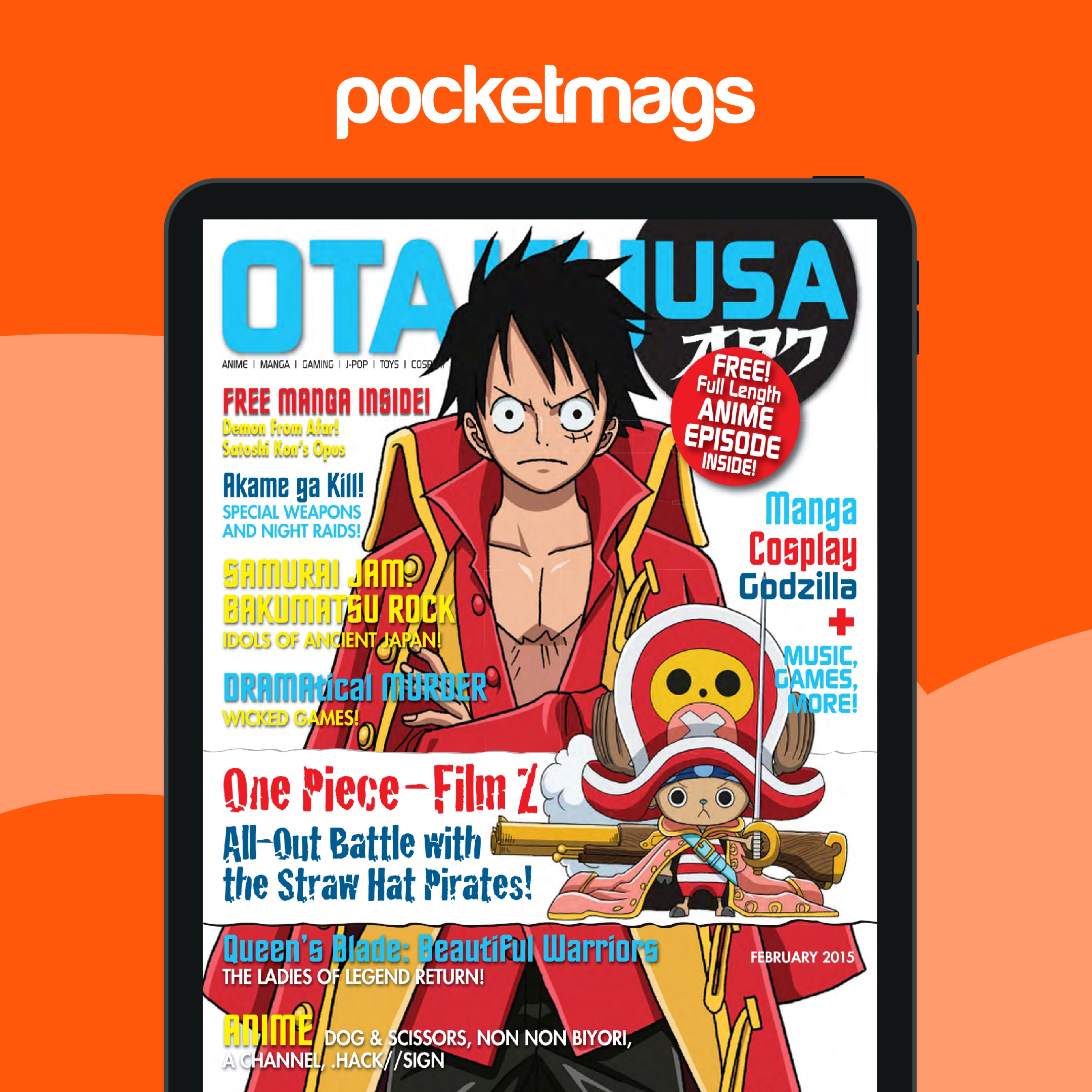 Otaku Magazine - February 2015 Back Issue