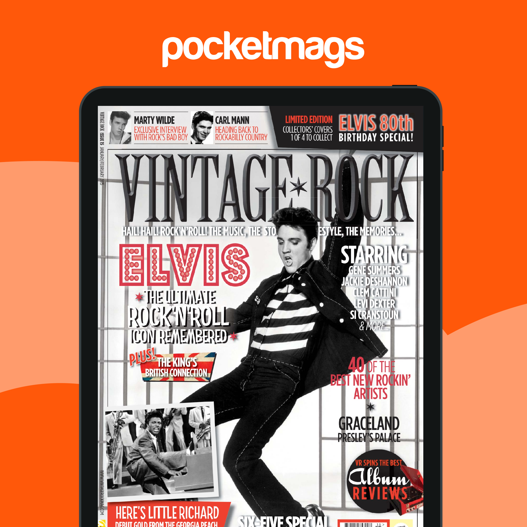 Vintage Rock Magazine - Jan/Feb 2015 Back Issue