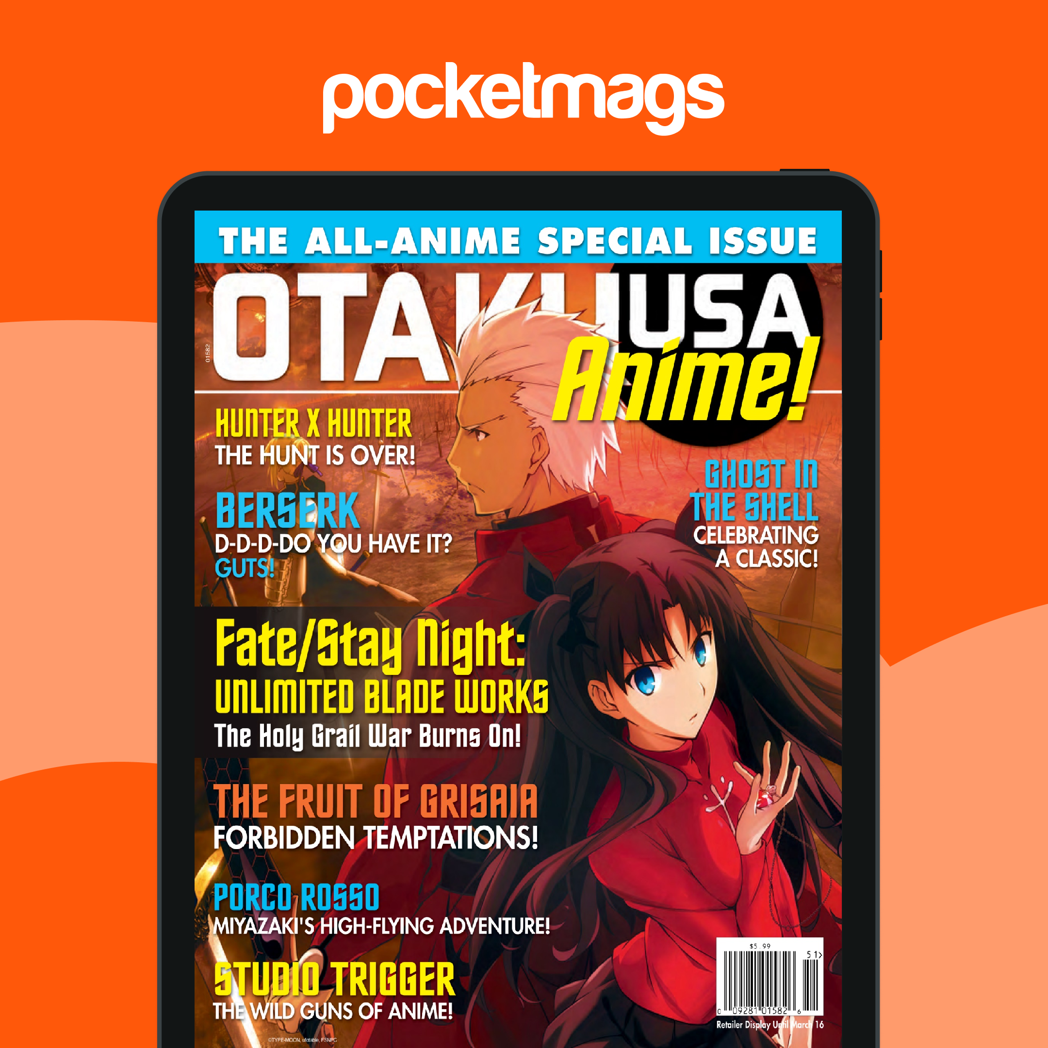 英語版 アニメ雑誌 OTAKU USA April 2013 Otaku USA Magazine April 2013 One Piece – Link2YourPast