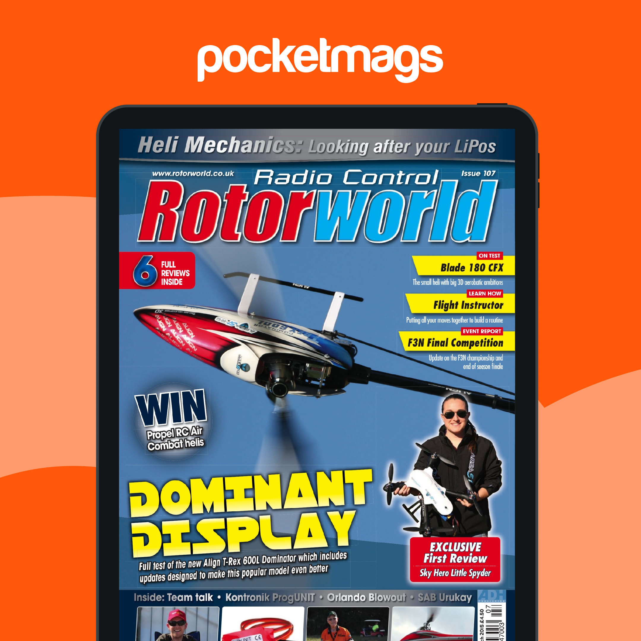 Mar Rotor Radio Control Rotor World Magazine - Mar 107 Edición anterior