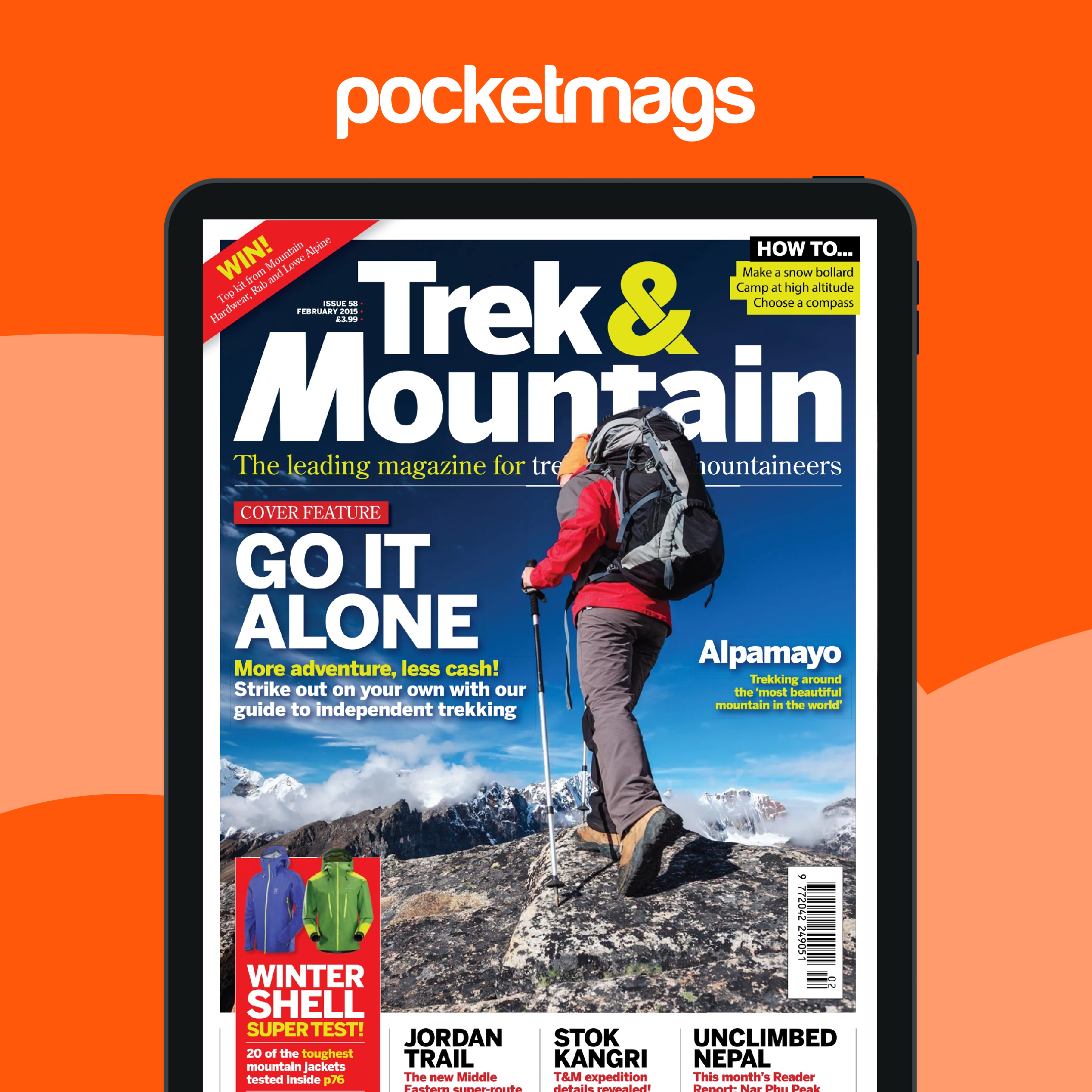 Trek & Mountain Magazine - Feb-15 Back Issue