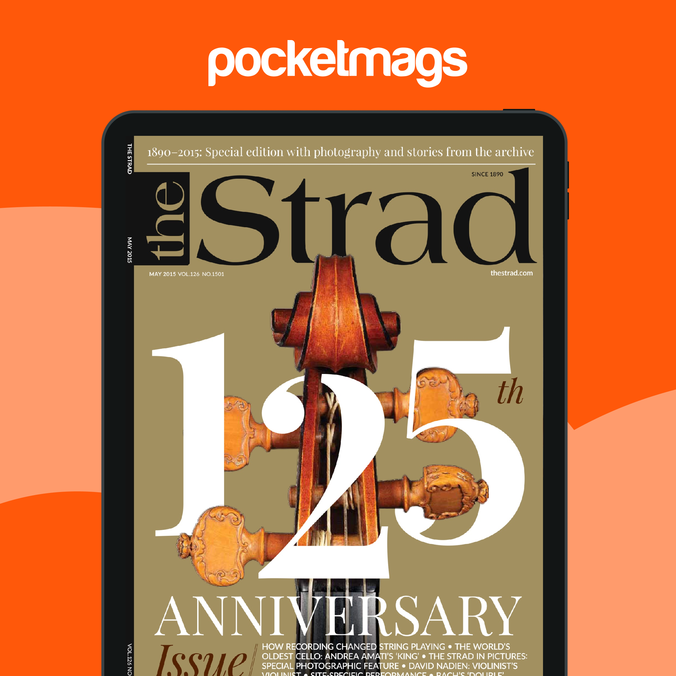 The Strad Magazine - May 2015 and Degrees 2015-16 supplement Back Issue