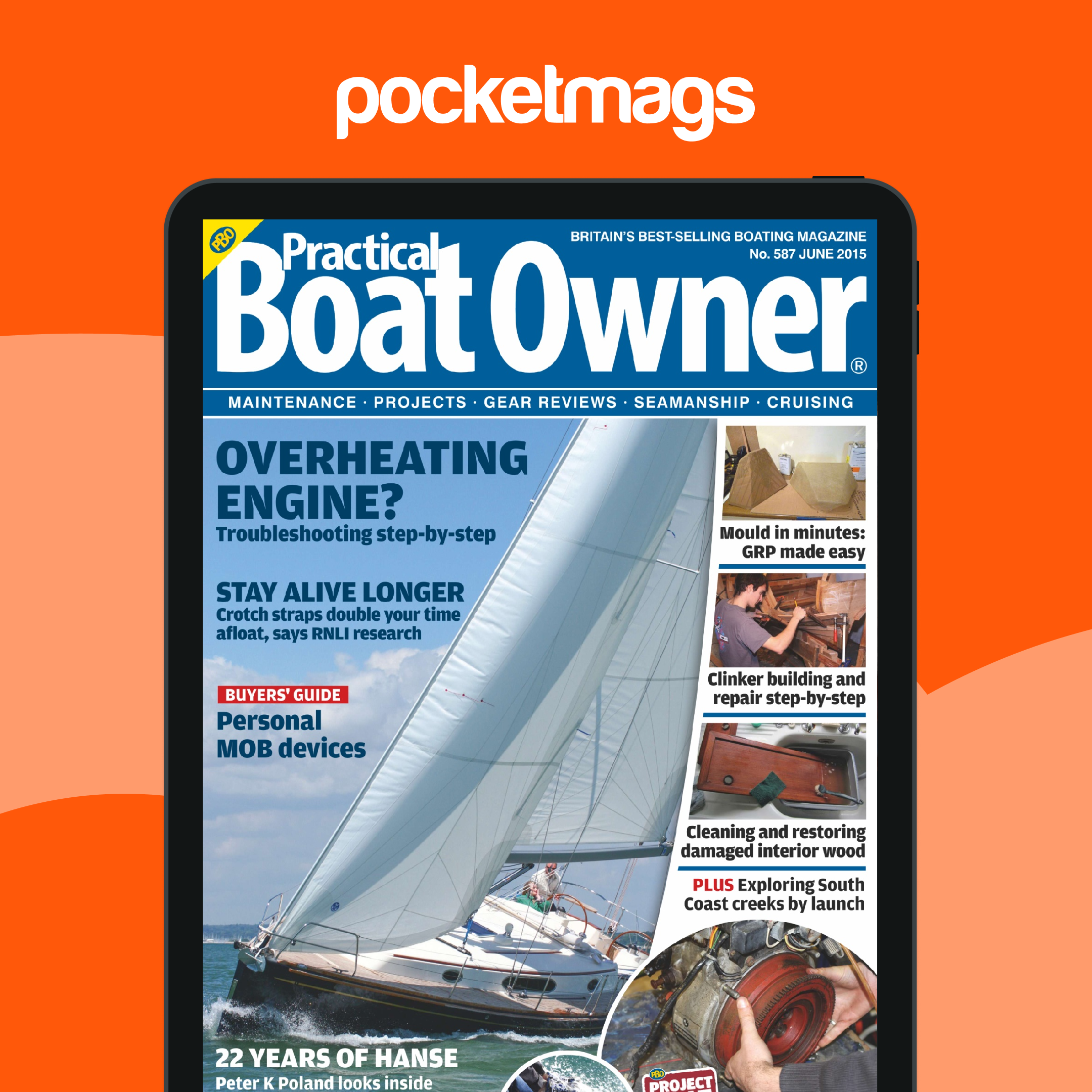 Ship Owner Magazine Practical Boatowner Magazine - June 2015 Back Issue