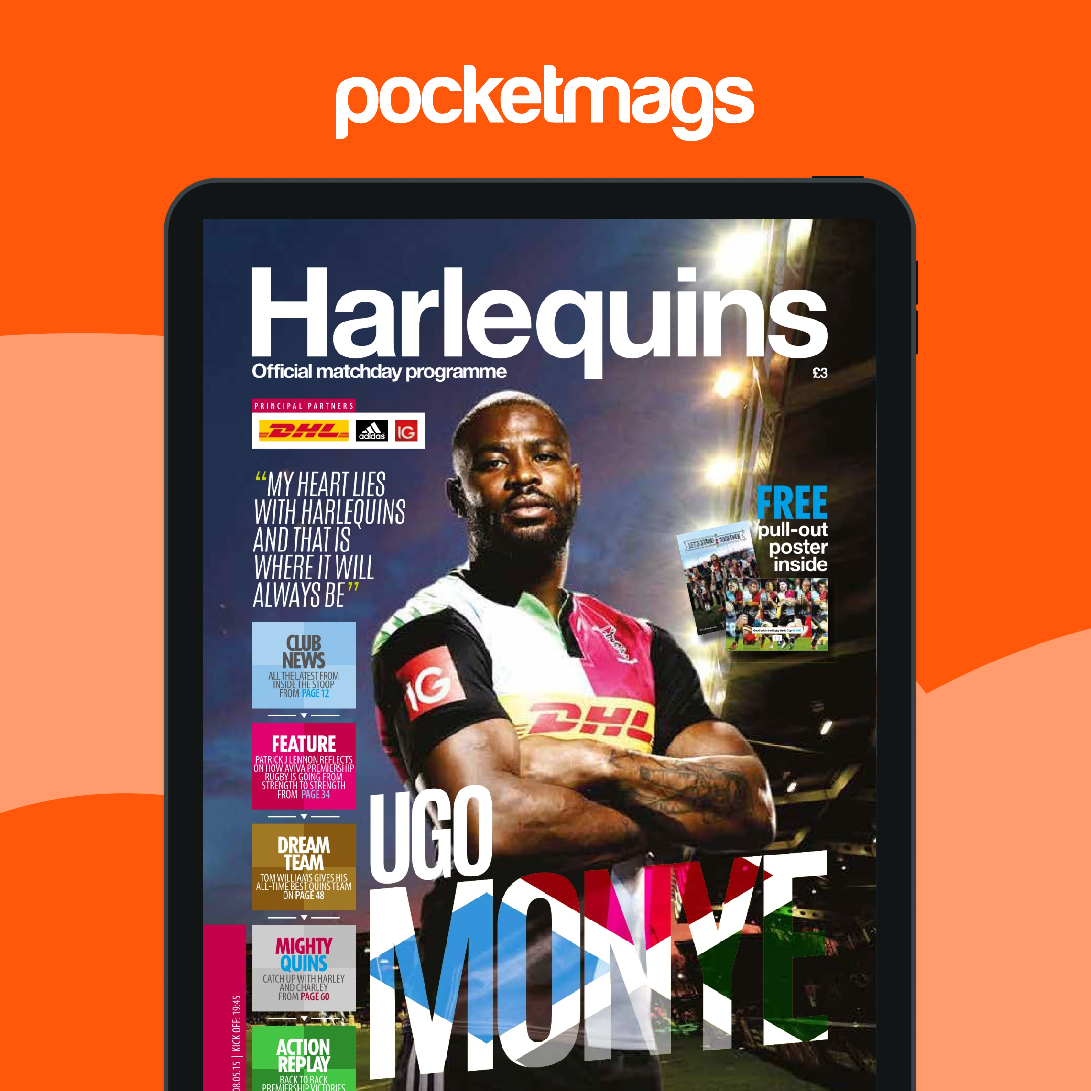 Harlequins Magazine Bath Rugby Back Issue