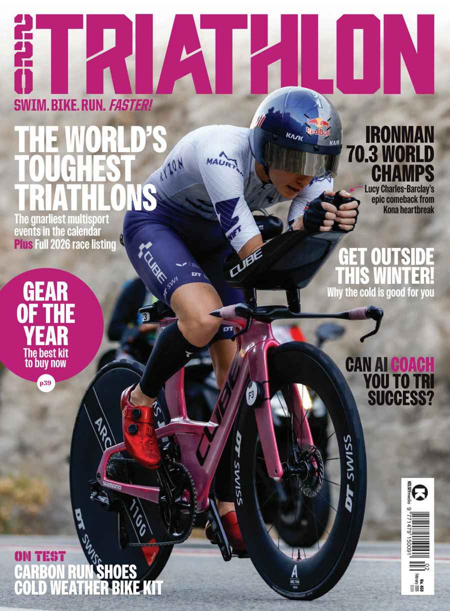 220 Triathlon Magazine issue February 2026