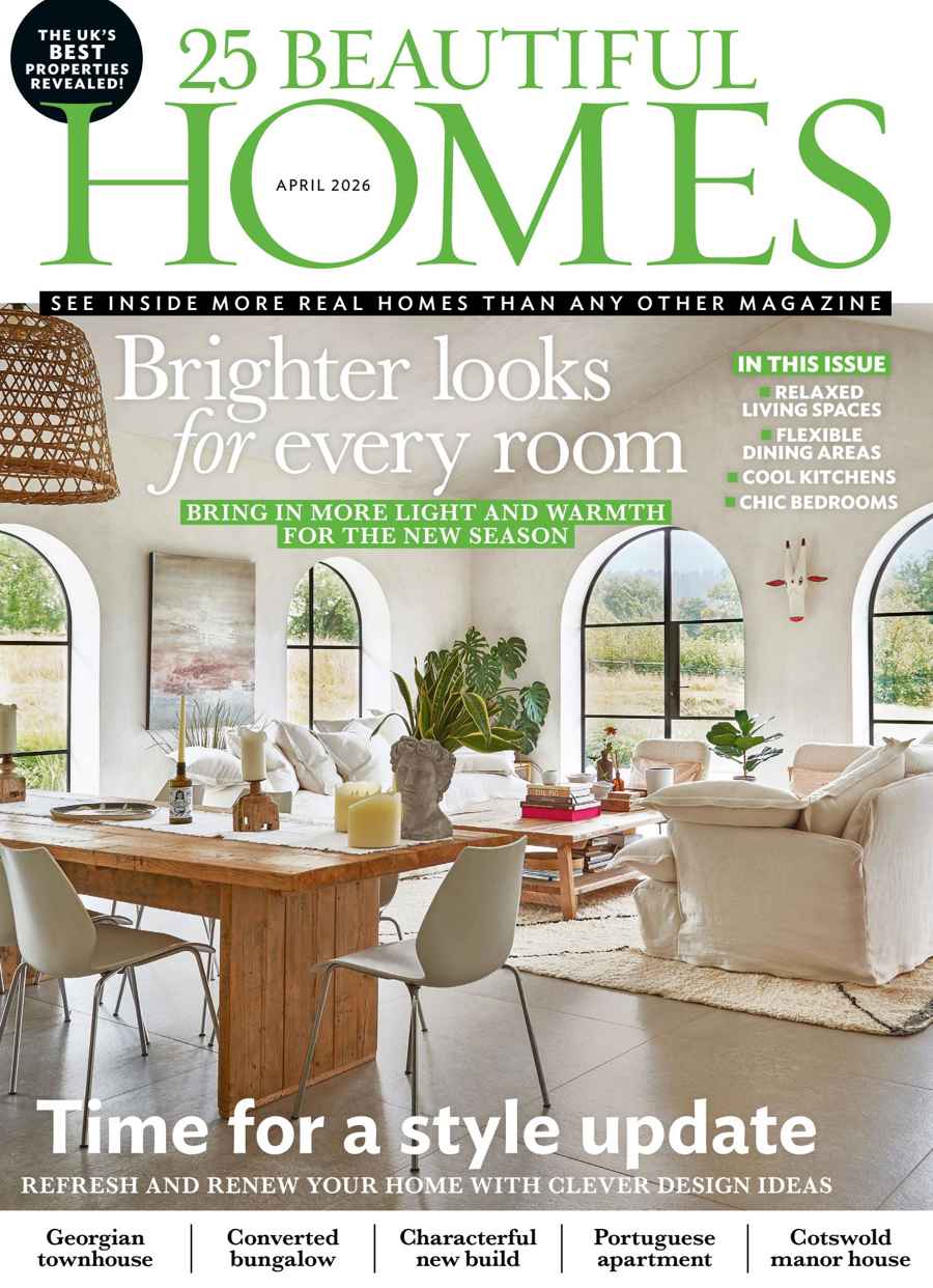25 Beautiful Homes issue April 2026