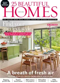 25 Beautiful Homes issue June 2026