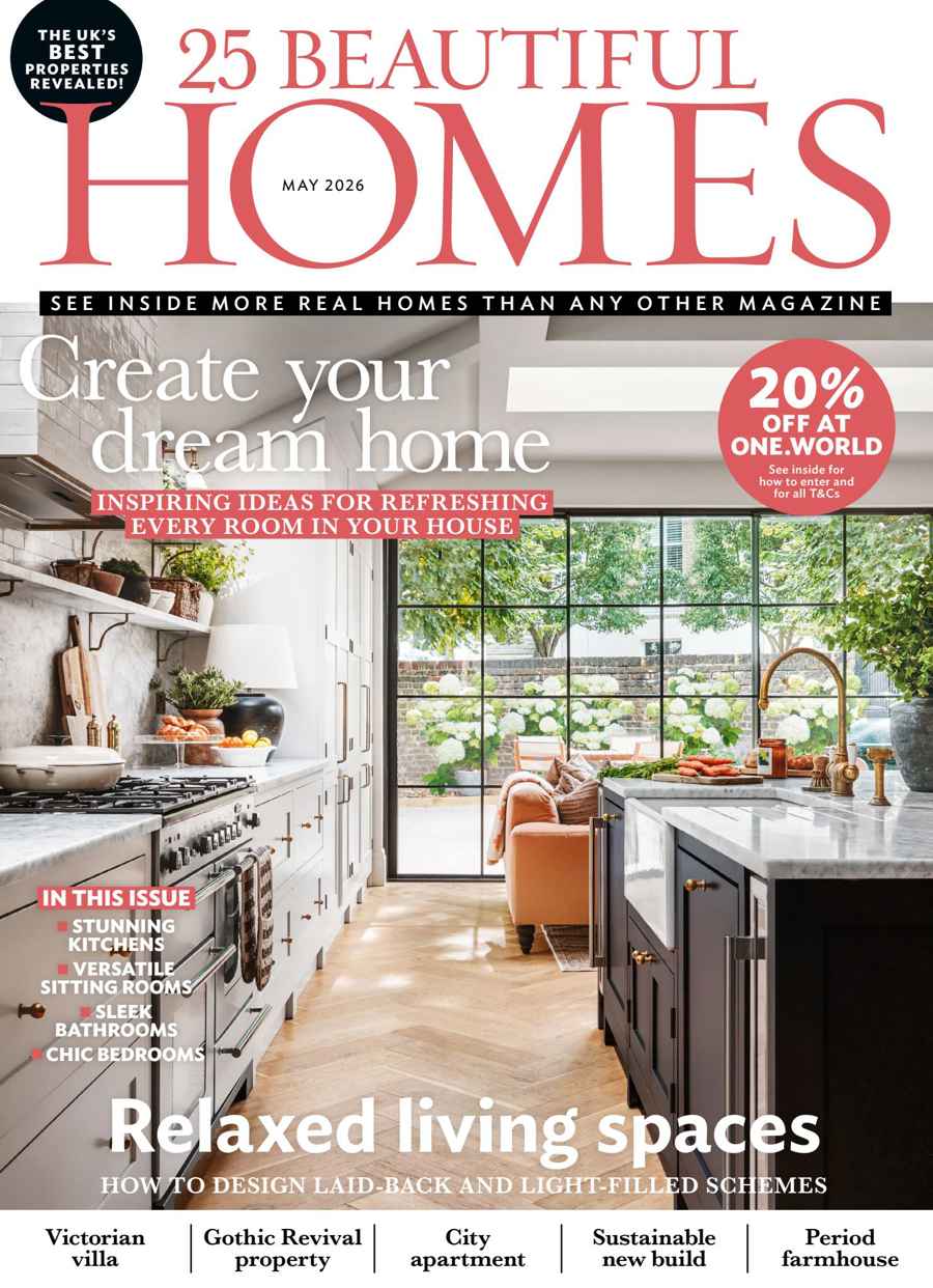 25 Beautiful Homes issue May 2026