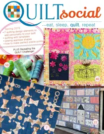 A Needle Pulling Thread QUILTsocial Spring 2015
