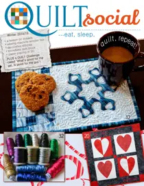 A Needle Pulling Thread QUILTsocial Winter 2014/15