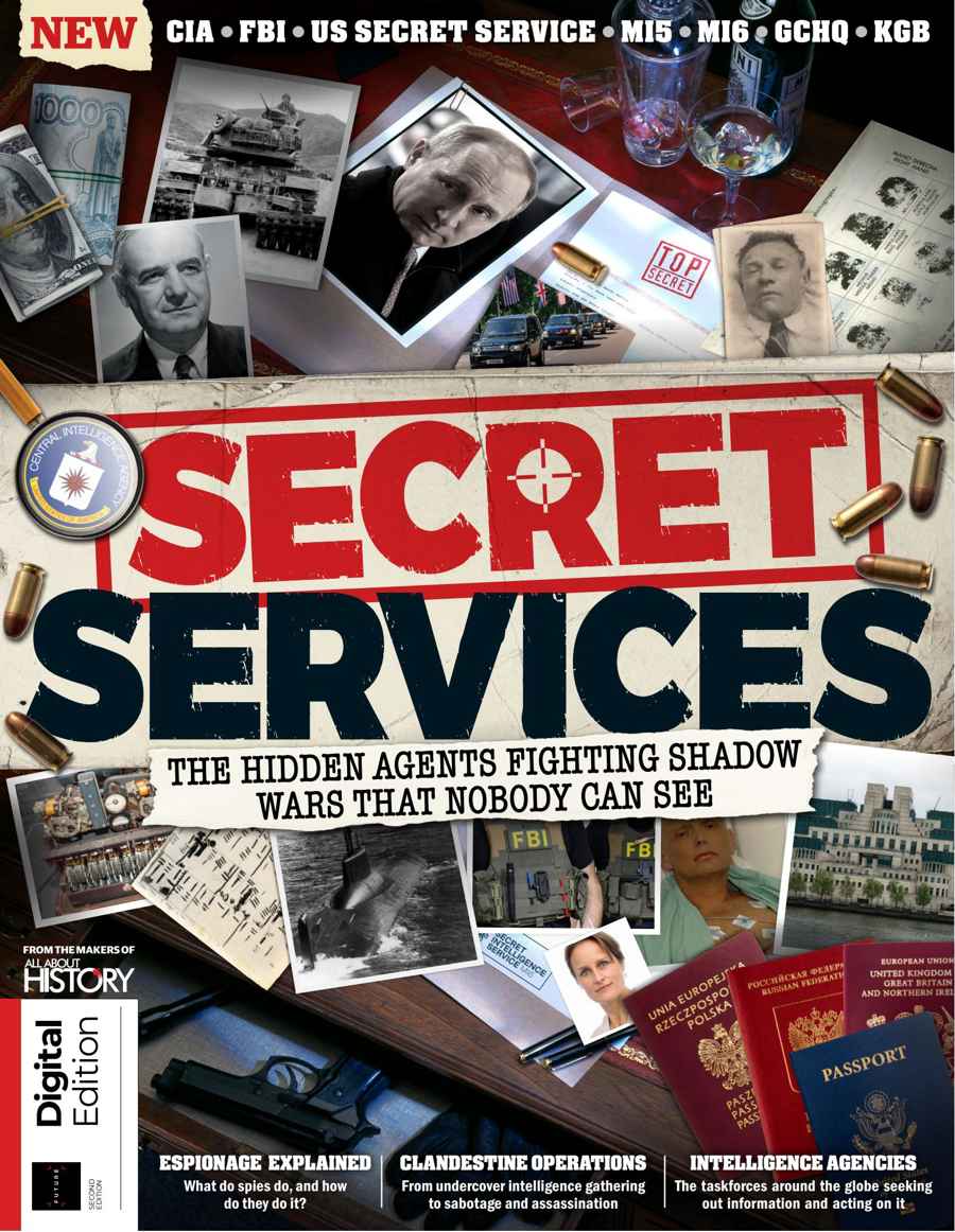 About History Bookazine issue All About History Secret Services Second Edition