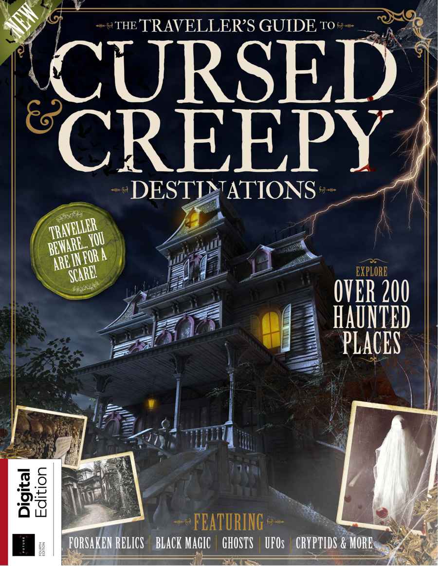 About History Bookazine issue The Traveller's Guide to Cursed & Creepy Destinations 4th Ed.