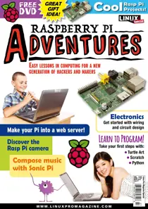 Raspberry Pi Adventures 
                issue Raspberry Pi Adventures