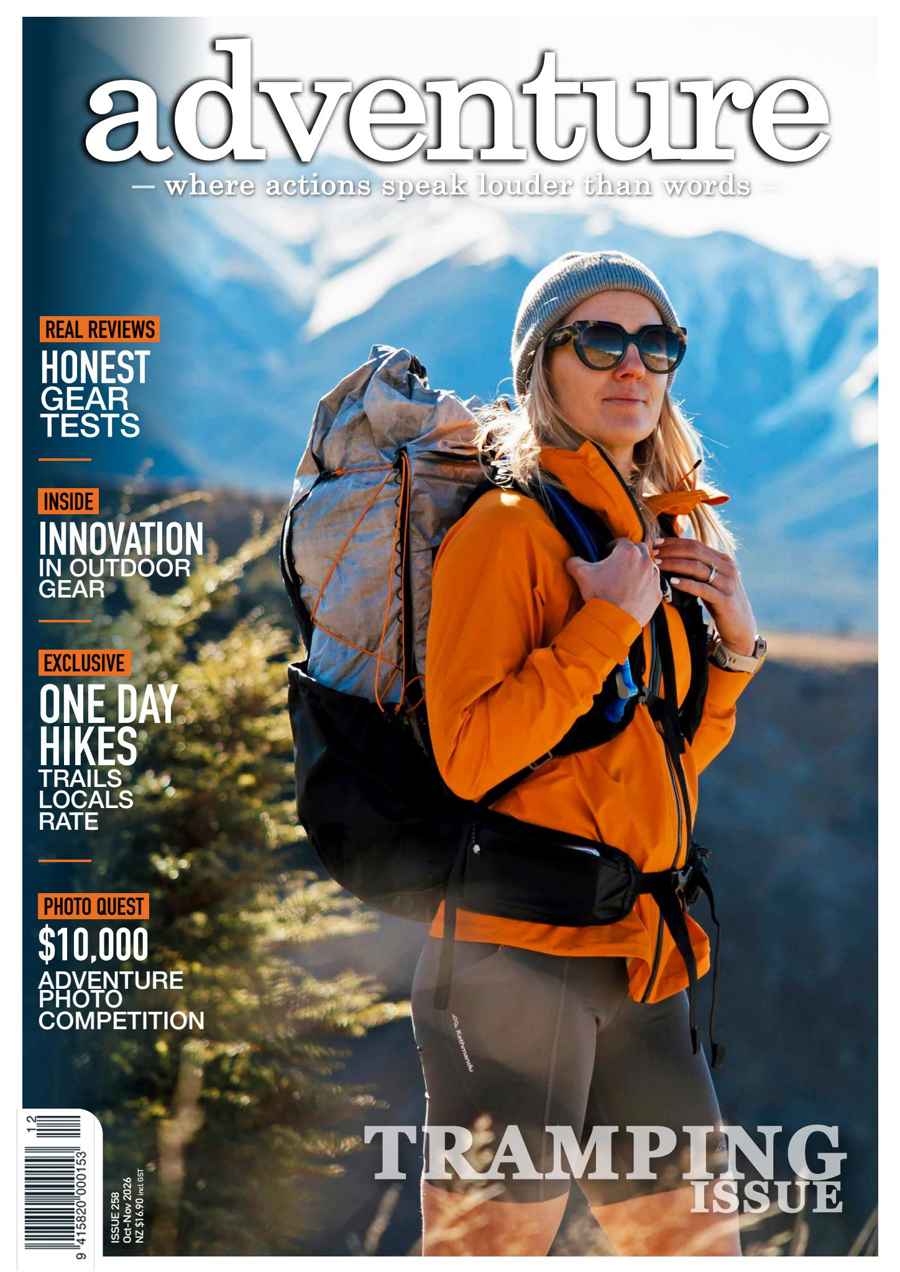 Adventure Magazine issue Tramping issue 2026