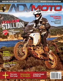 ADVMoto Jul/Aug 2016 
                issue ADVMoto Jul/Aug 2016