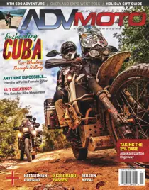 ADVMoto Nov/Dec 2016 
                issue ADVMoto Nov/Dec 2016