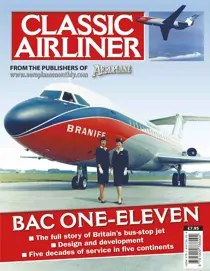 Aeroplane Classic Airliner BAC ONE-ELEVEN
