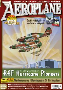 No.458 RAF Hurrican Pioneers 
                issue No.458 RAF Hurrican Pioneers