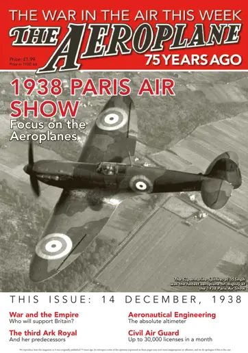 Aeroplane Weekly - The War in the Air 75 years ago Preview