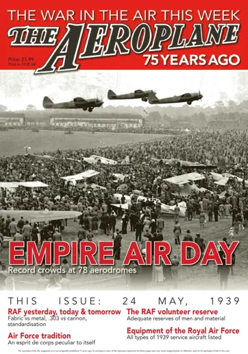 Aeroplane Weekly - The War in the Air 75 years ago Preview