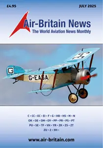 Air Britain News 
                issue July 2025