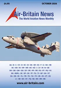 Air Britain News 
                issue October 2026