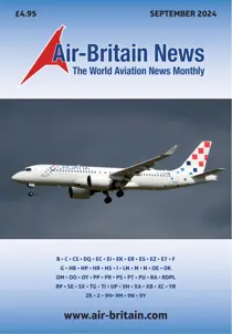 Air Britain News 
                issue September 2024