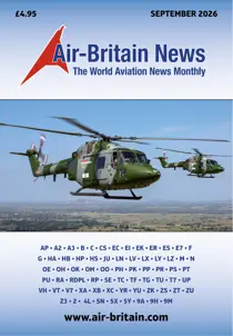 Air Britain News 
                issue September 2026