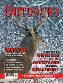 Alberta Outdoors issue Volume 28 issue 7 November