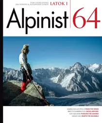Alpinist 64 | Winter 2018 
                issue Alpinist 64 | Winter 2018