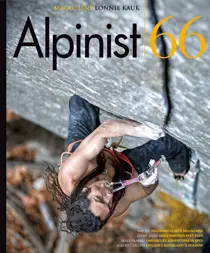 Alpinist 66 | Summer 2019 
                issue Alpinist 66 | Summer 2019