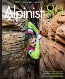 Alpinist 89 | Spring 2025 
                issue Alpinist 89 | Spring 2025