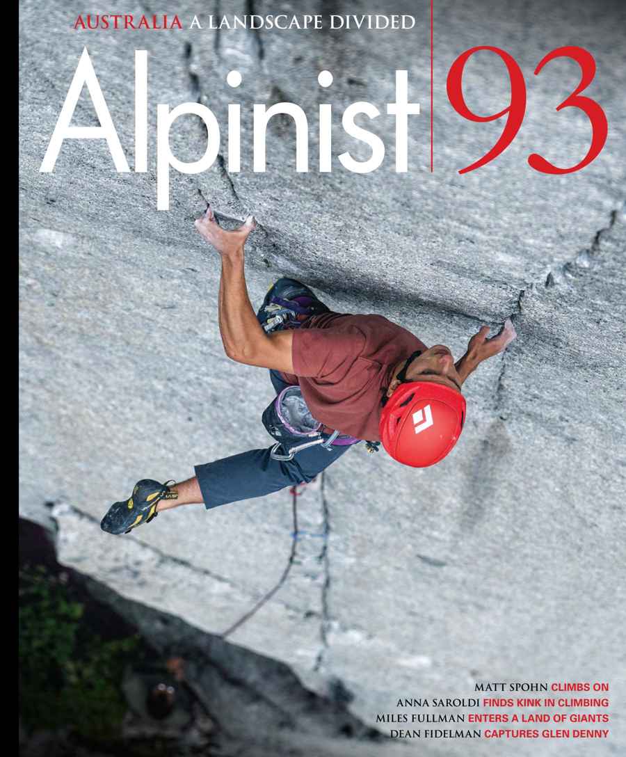 Alpinist issue Alpinist 93 | Spring 2026